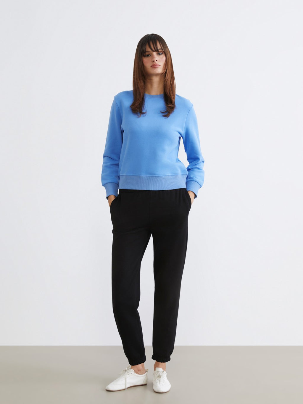 LCW Vision Elasticated Waist Women Thick Jogger Sweatpants