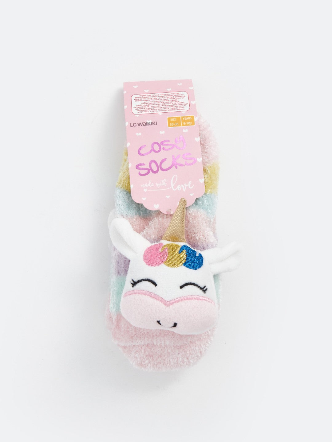 LCW Kids Mixed Non-Slip Sole Girls Home Socks