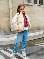 LCW Kids Indigo Adjustable Waist Elastic Girl Jean Pants