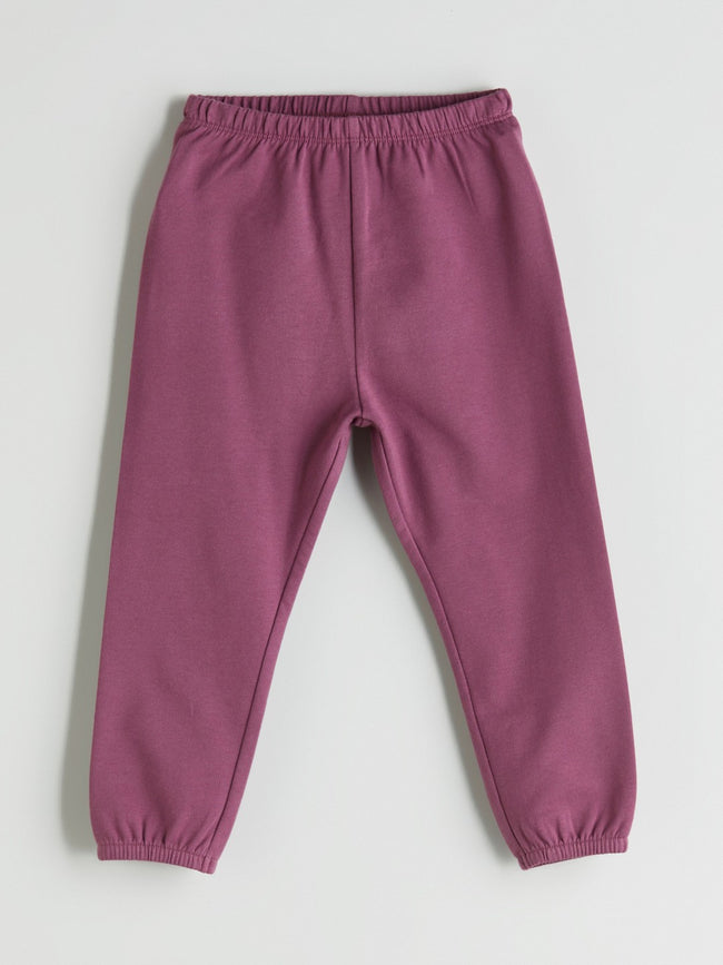 LCW Baby Elastic Waist Basic Baby Girls Pyjama Bottoms 3-Pack Main Image