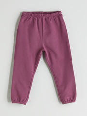 LCW Baby Elastic Waist Basic Baby Girls Pyjama Bottoms 3-Pack