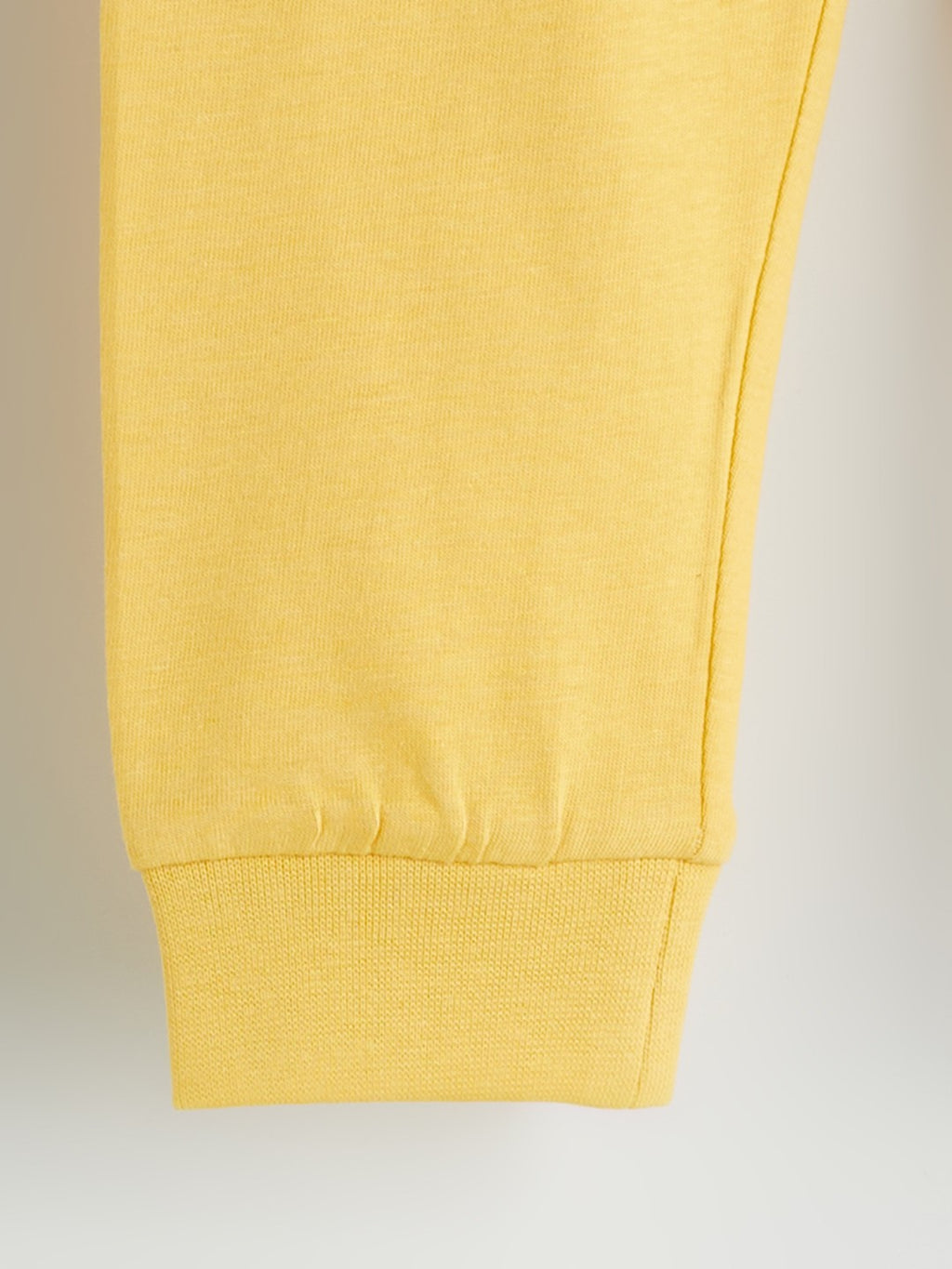 LCW Baby Beige Printed Baby Boy Pajama Set 2-Piece