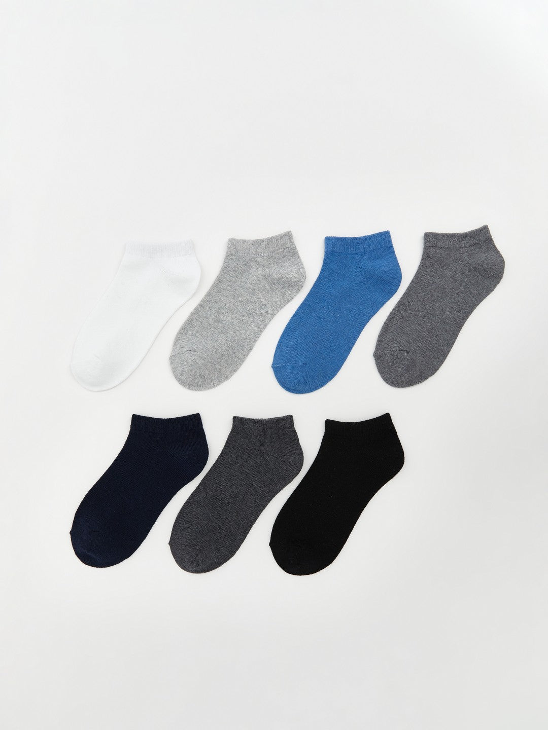 LCW Kids Mixed Basic Boys Booties Socks 7-Pack