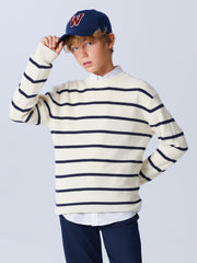 LCW Accessories Navy Blue Embroidered BoyS Cap Hat