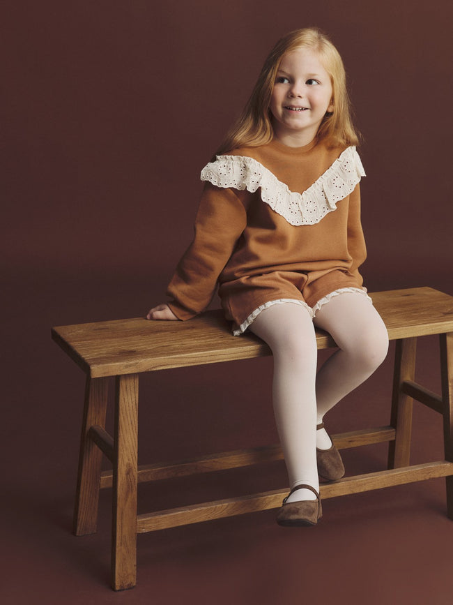 LCW Kids Elasticated Waist Girls Shorts And Tights 2 Pack Set Main Image