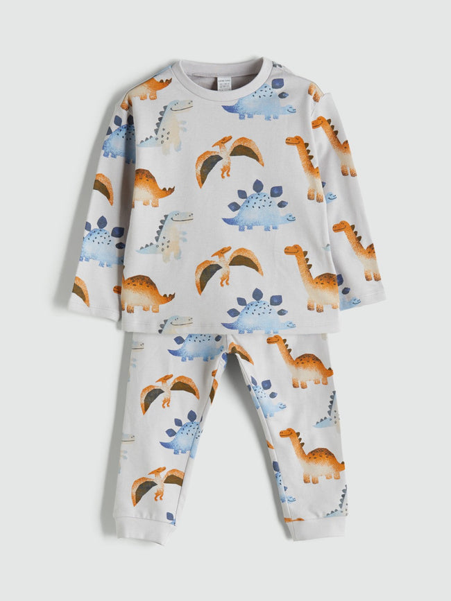 LCW Baby Printed Boys Pyjama Set Hover Image