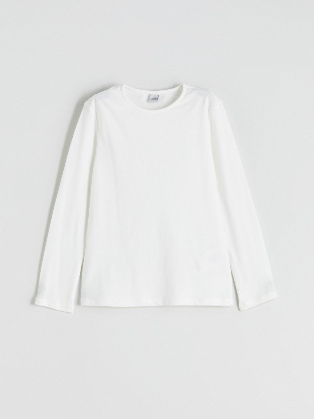 LCW Kids Beige Crew Neck Girls T-Shirt And Sweater 2-Pack