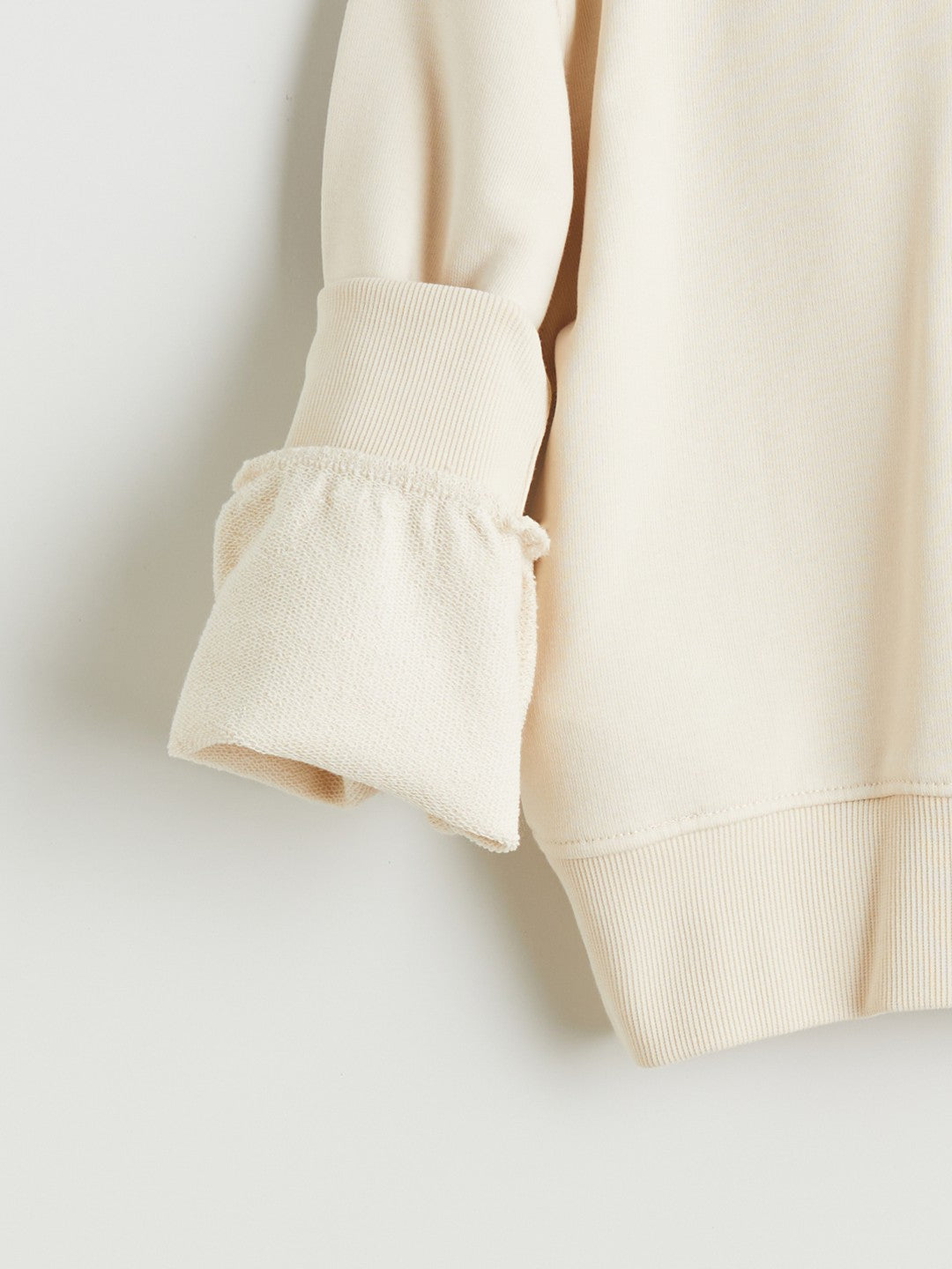 LCW Kids Polo Neck Girls Sweatshirt