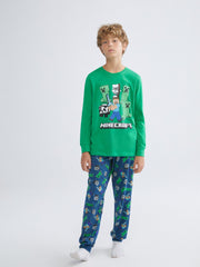 LCW Kids Minecraft Printed Boys Pyjama Set