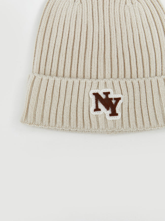 LCW Accessories Ny Embroidered Girls Beanie Main Image