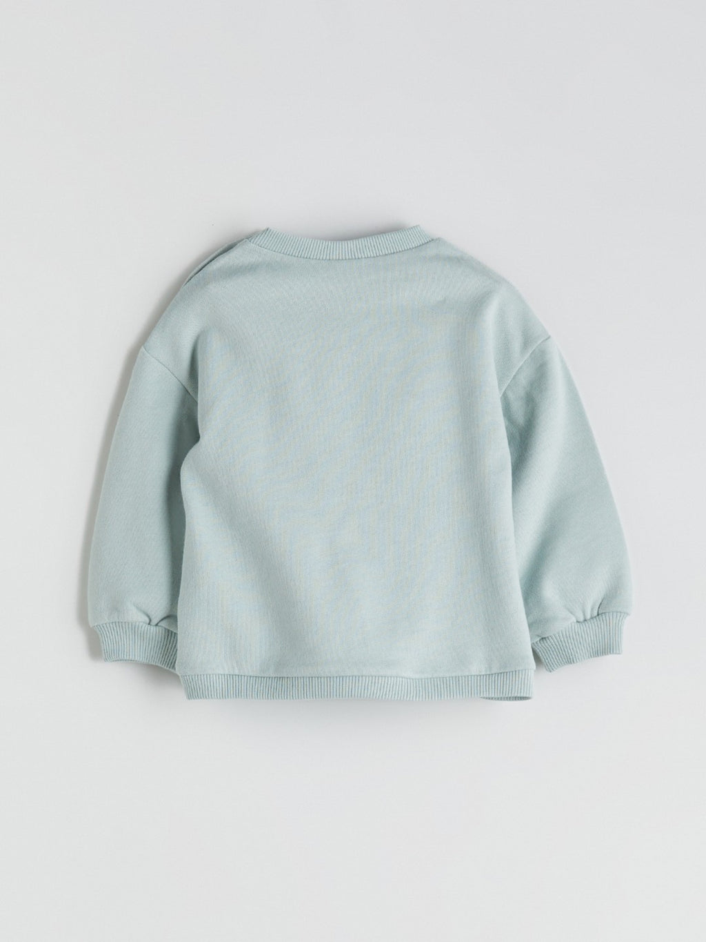 LCW Baby Green Crew Neck Baby Boy Sweatshirt And Tracksuit Bottom 2-Pack