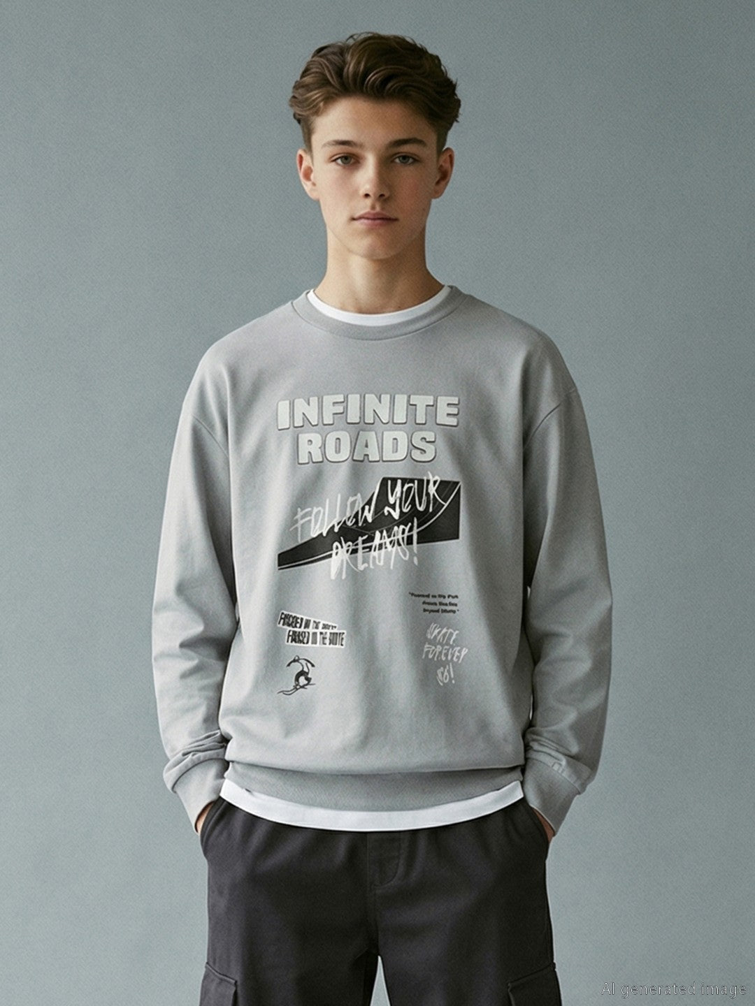 LCW Kids Crew Neck Boys T-Shirt