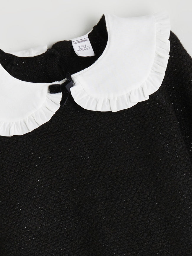 LCW Kids Baby Collar GirlS Sweater Main Image