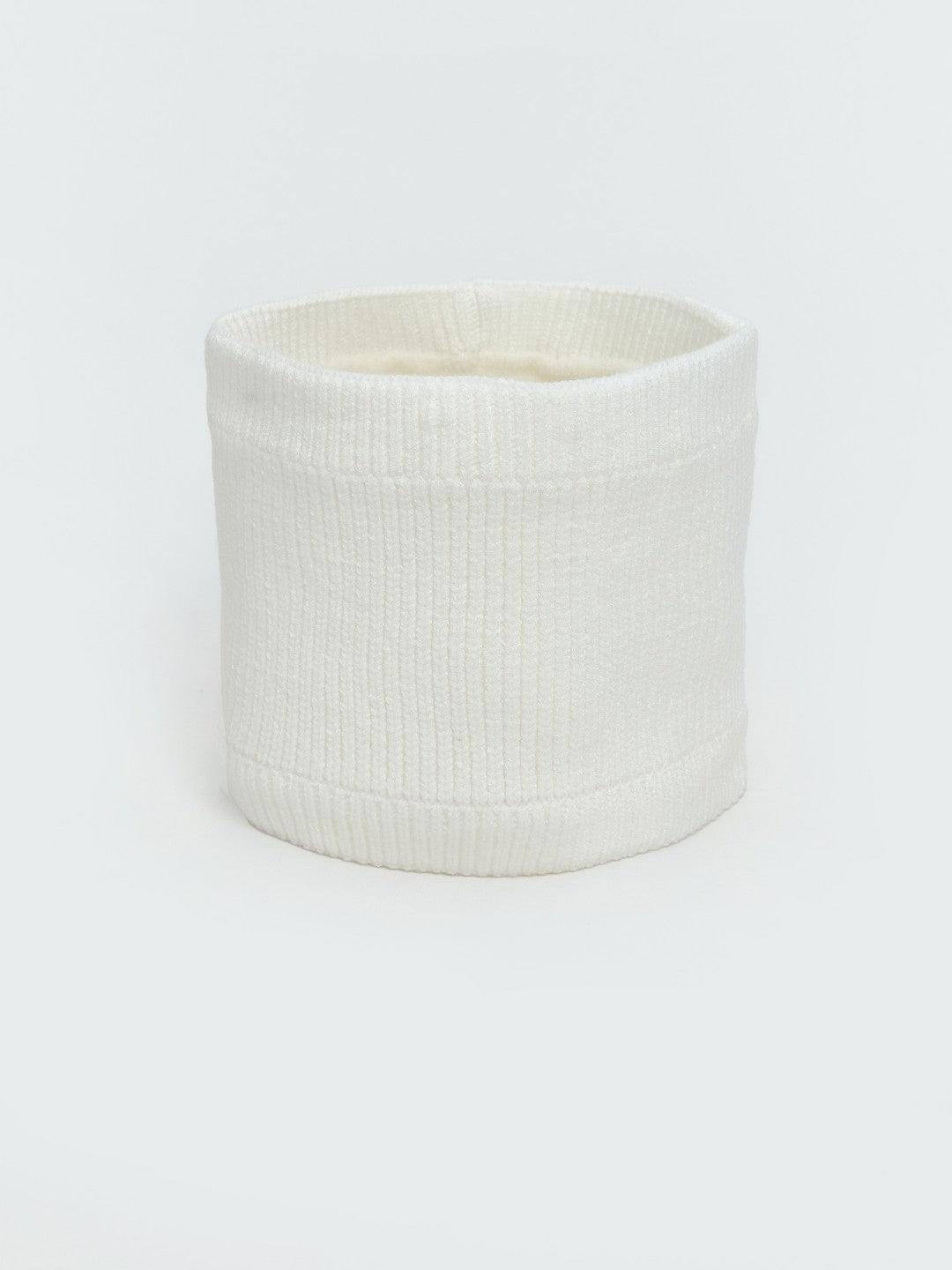 LCW Accessories Ecru Baby Girl Pompom Beanie, Scarf And Glove Set