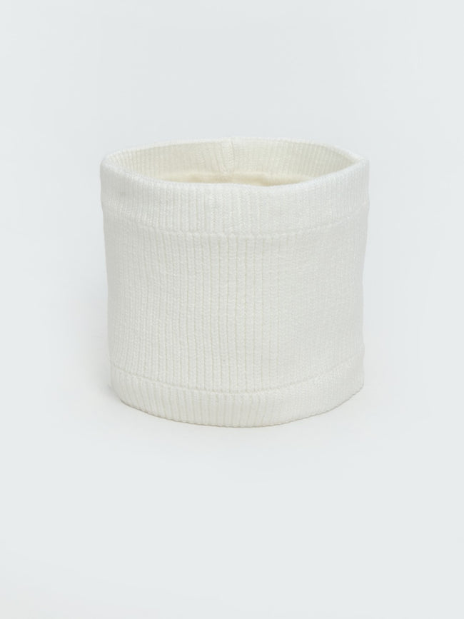 LCW Accessories Ecru Baby Girl Pompom Beanie, Scarf And Glove Set Main Image