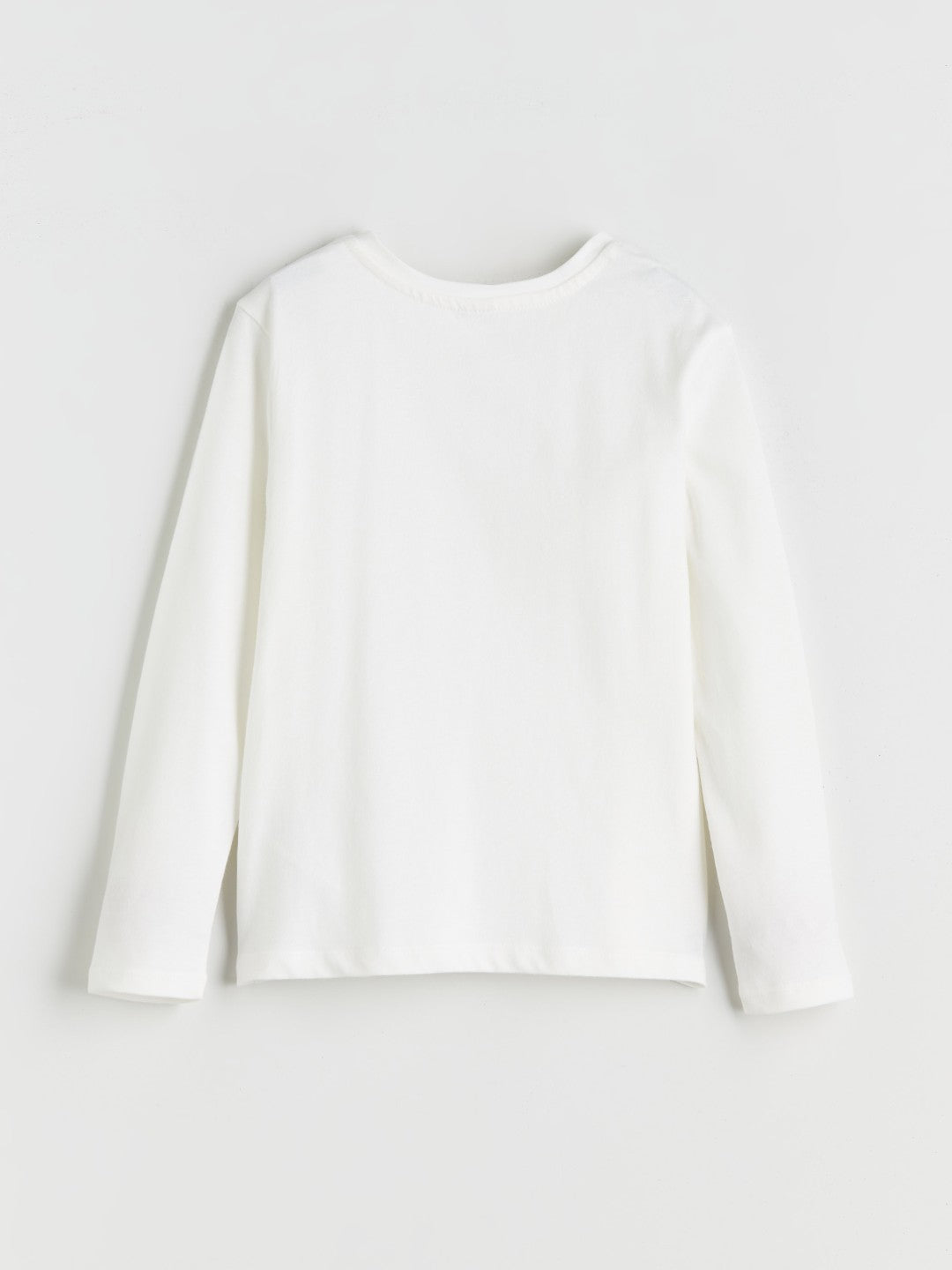 LCW Kids Ecru Crew Neck Printed Girls T-Shirt 2-Pack