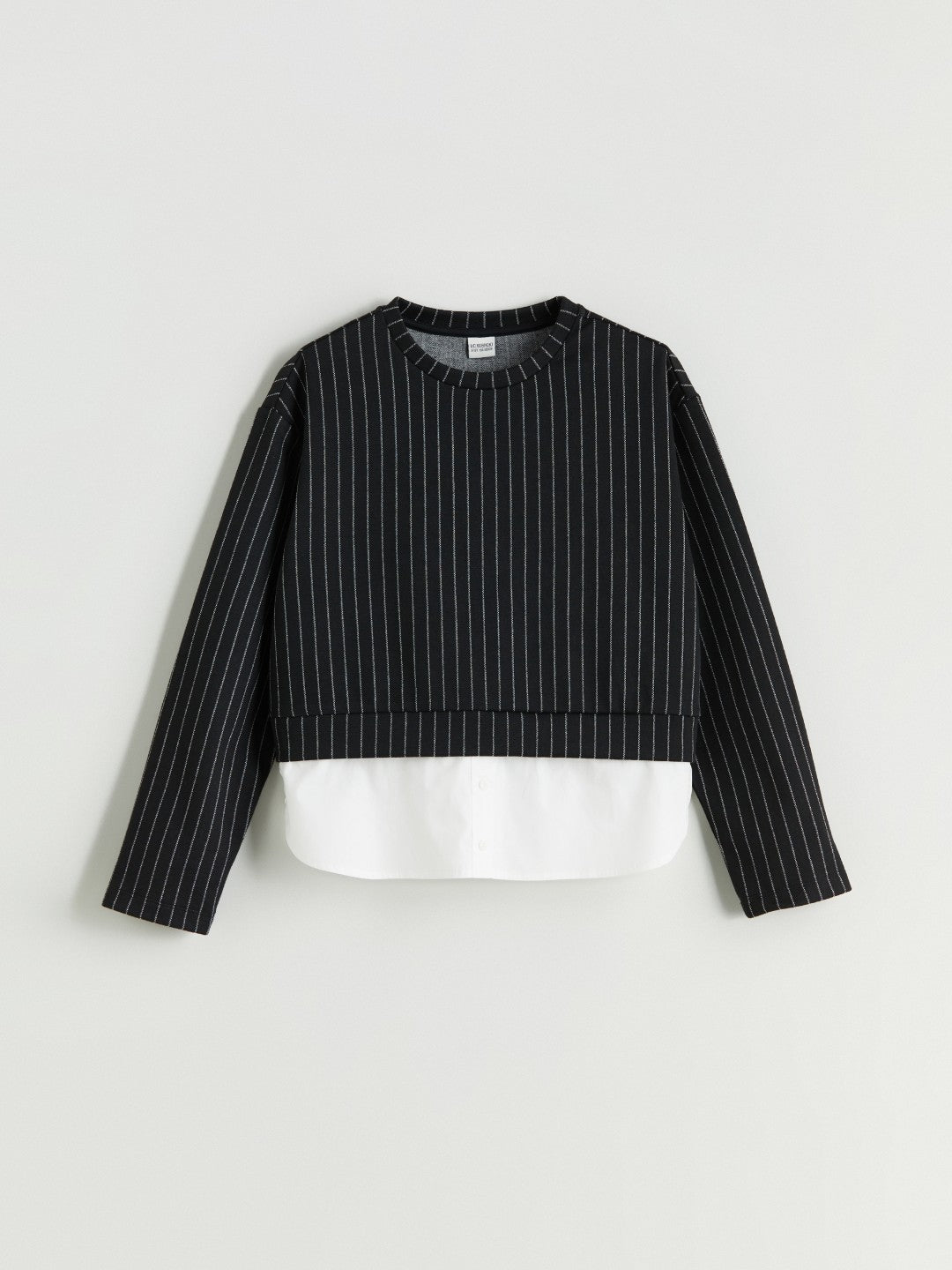 LCW Kids Crew Neck Girls Sweatshirt And Pants