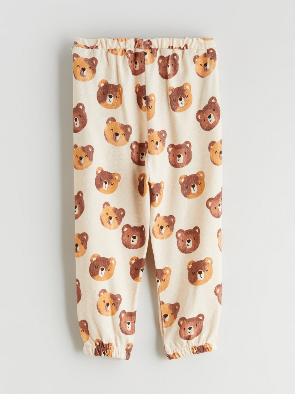 LCW Baby Teddy Bear Printed Baby Boys Sweatshirt And Sweatpants