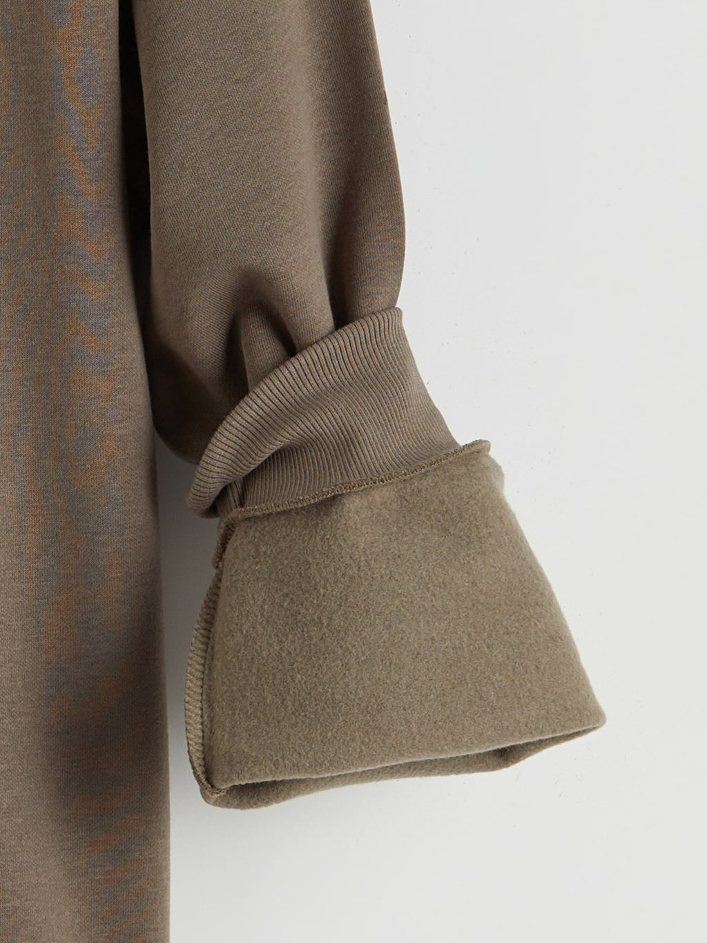 Xside Crew Neck Embroidered Men Thick Sweatshirt