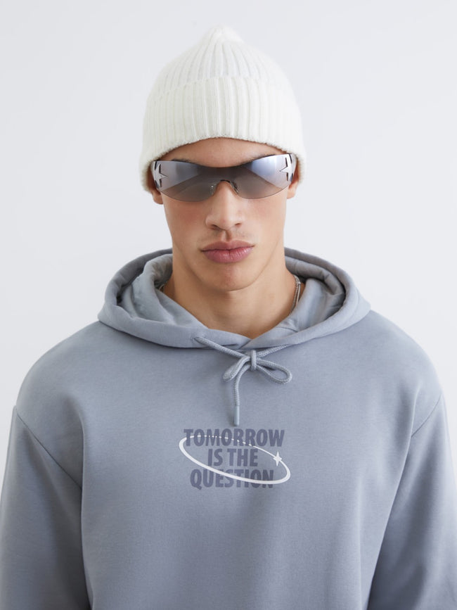 Xside Man Grey Hoodie Hover Image