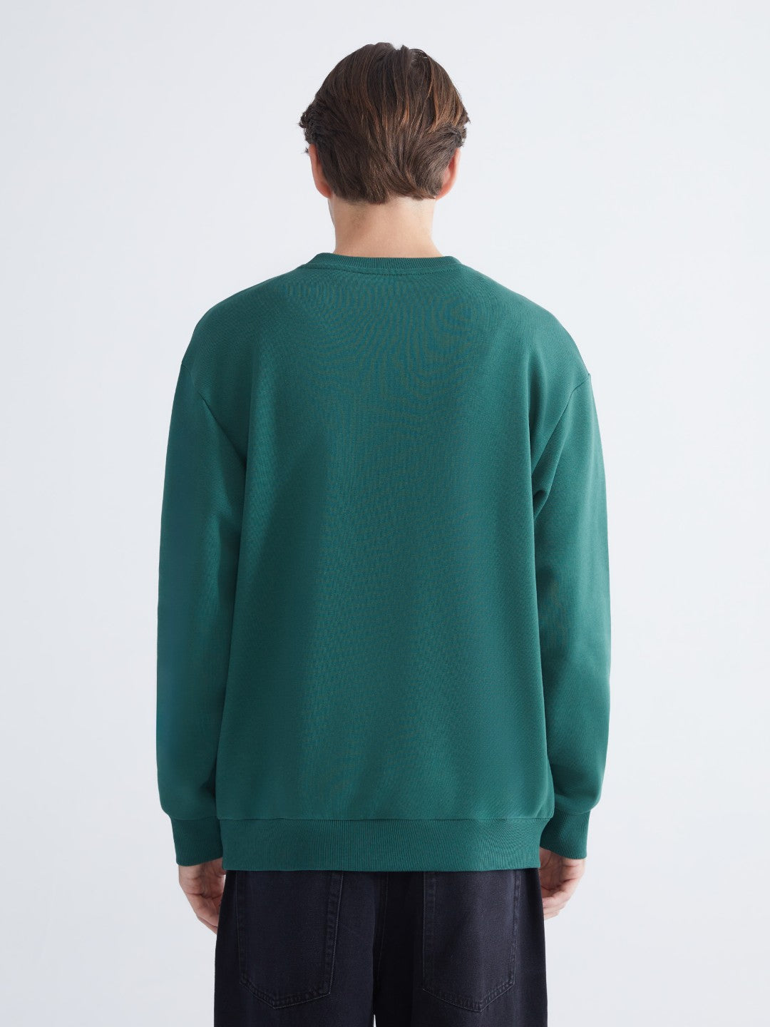 Xside Crew Neck Printed Men Thick Sweatshirt