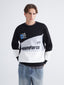 Xside Crew Neck Printed Men Thick Sweatshirt