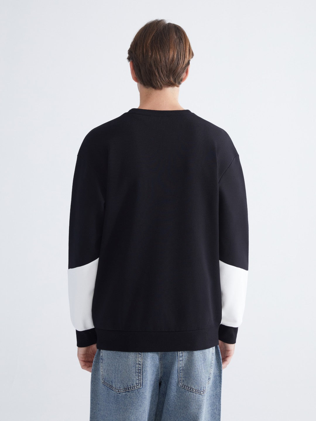 Xside Crew Neck Printed Men Thick Sweatshirt