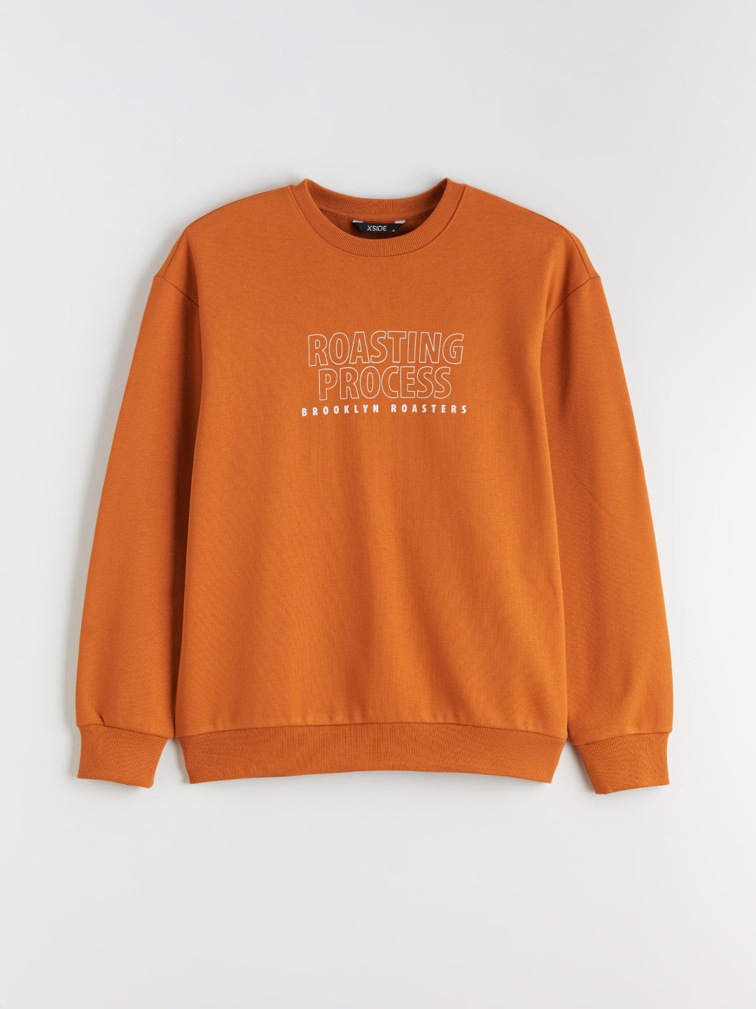 Xside Crew Neck Printed Men Thick Sweatshirt