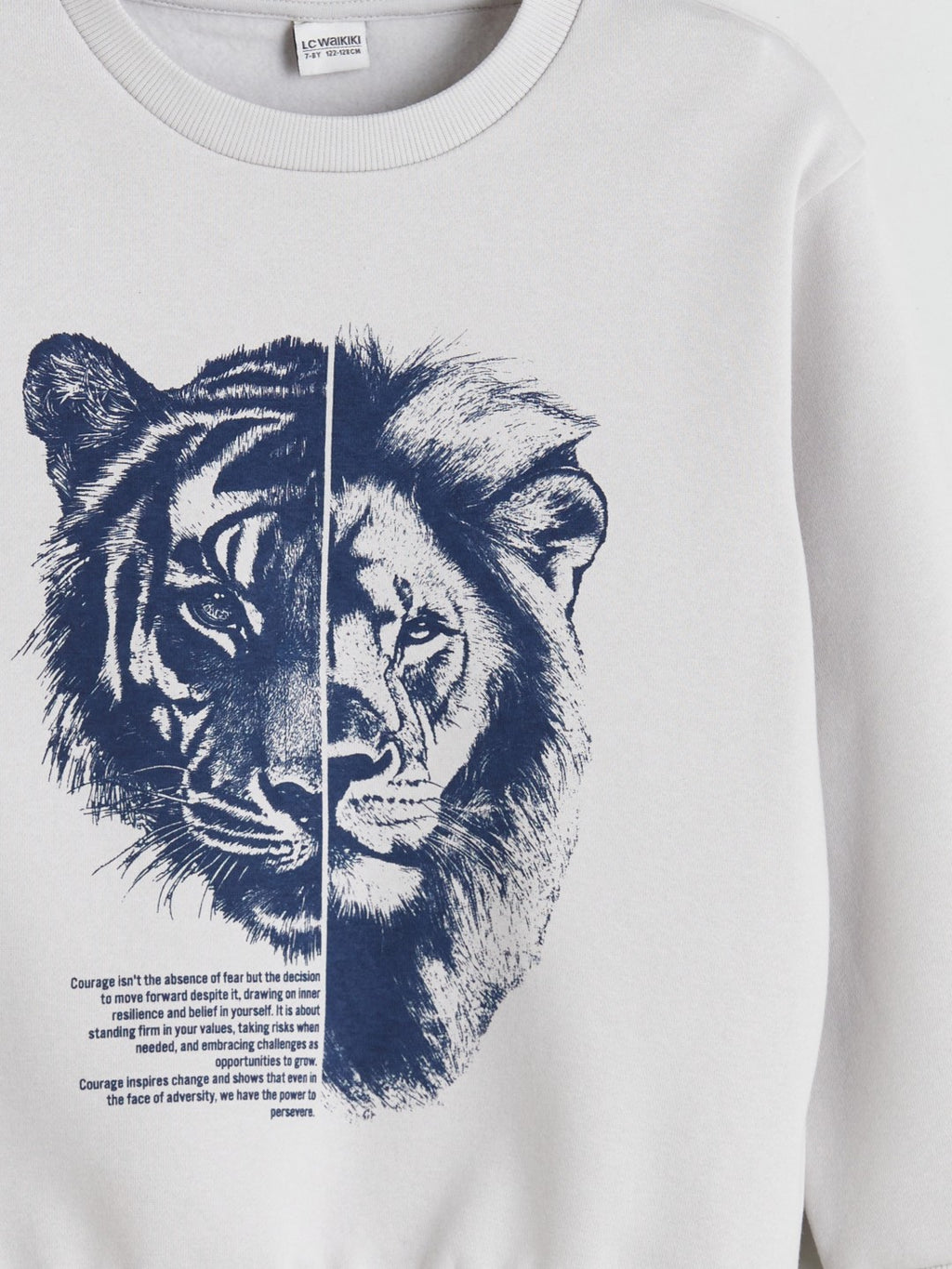 LCW Kids Crew Neck Boys Tracksuit Set