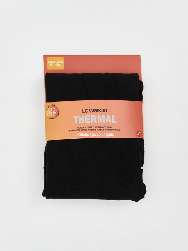 LCW Kids Basic Girls Thermal Tights Main Image