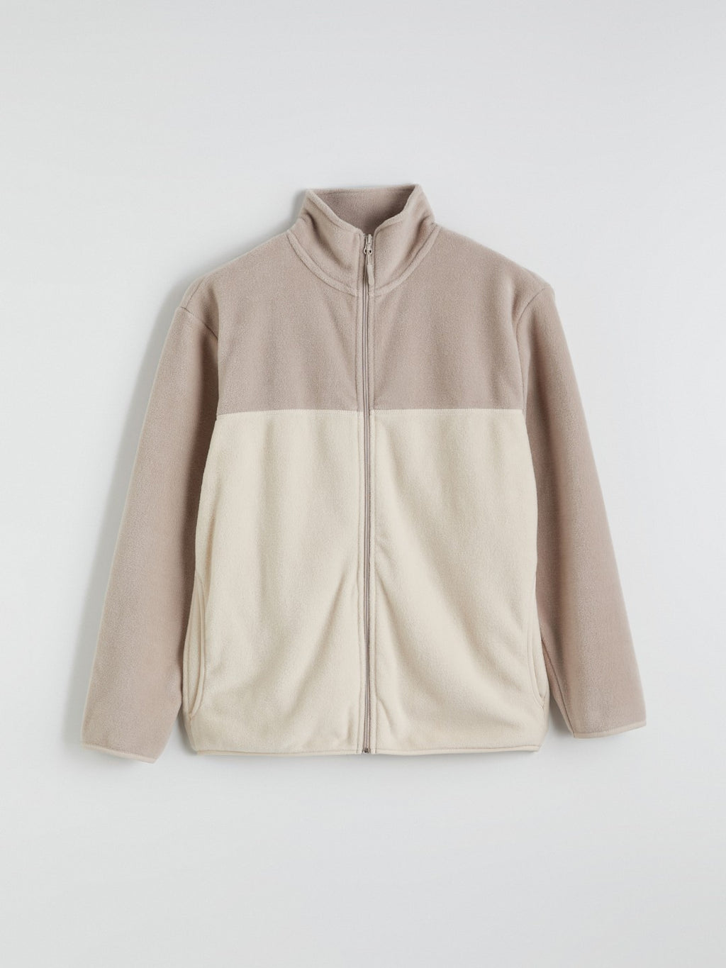 Xside Funnel Neck Polar Men Zippered Sweatshirt