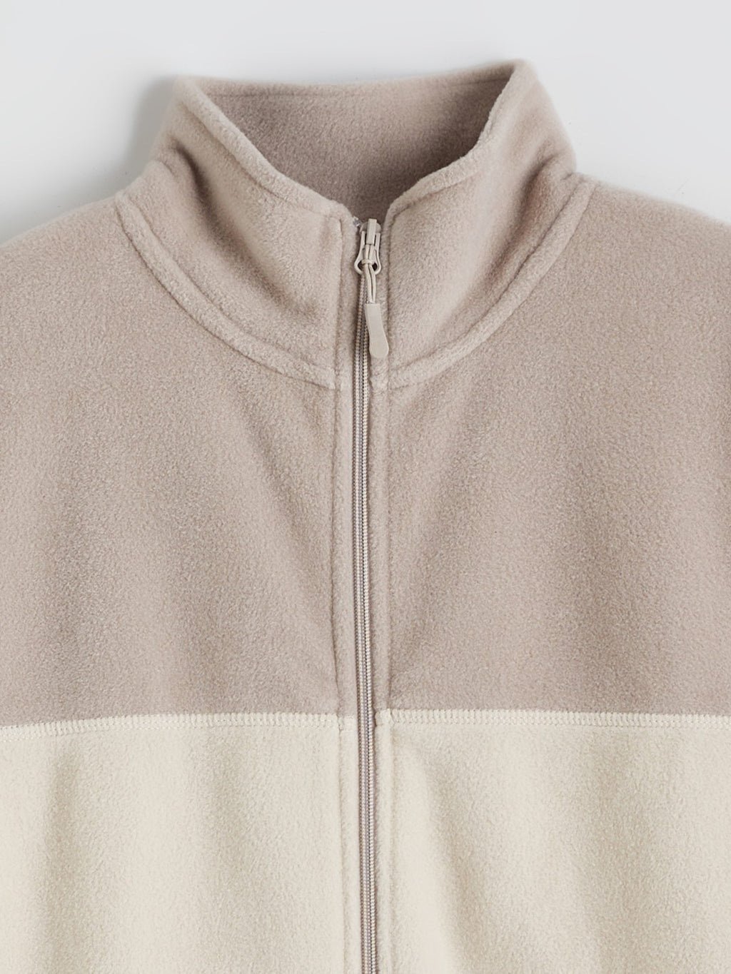 Xside Funnel Neck Polar Men Zippered Sweatshirt