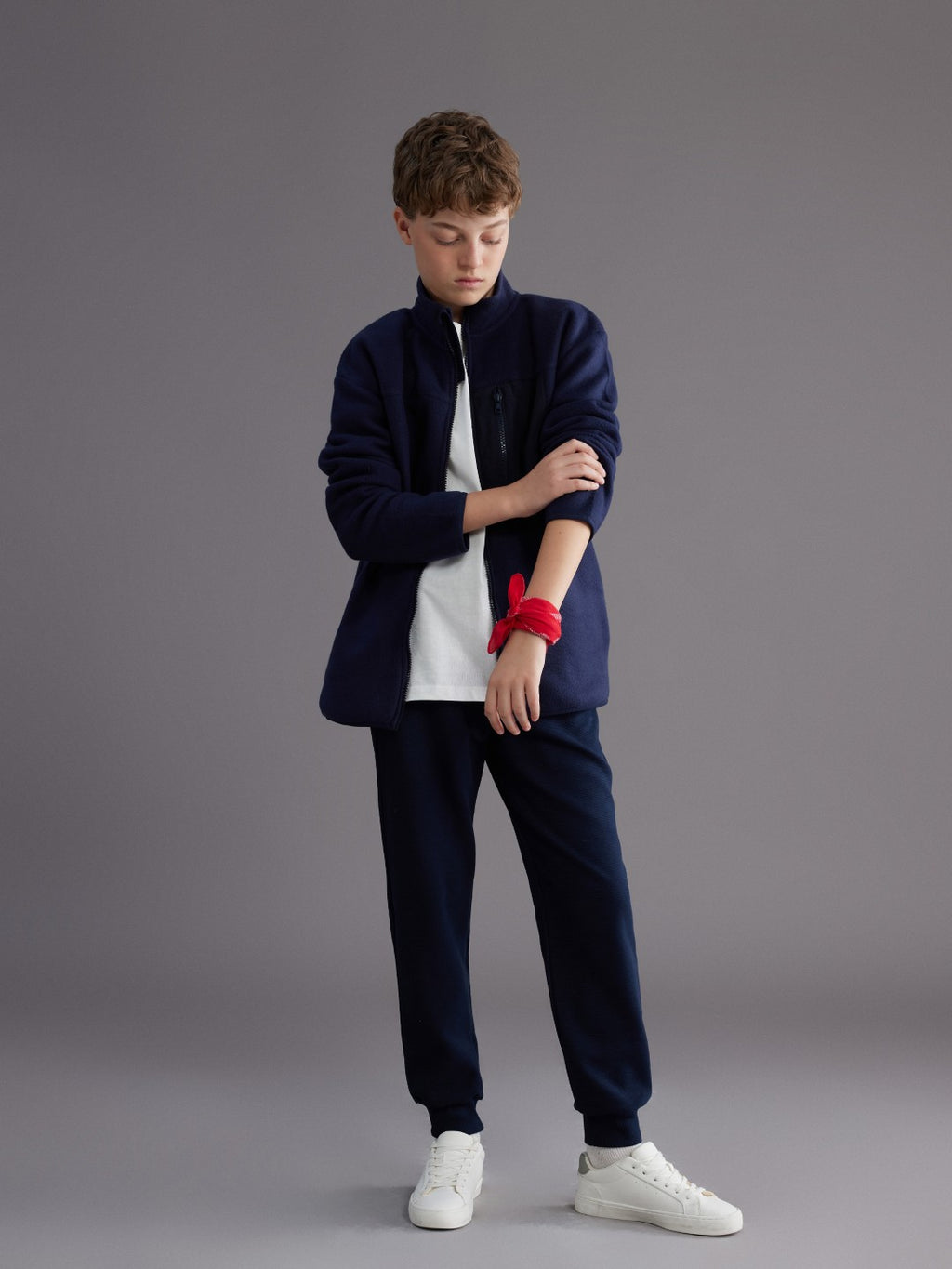 LCW Kids Elasticated Waist Boys Jogger Sweatpants