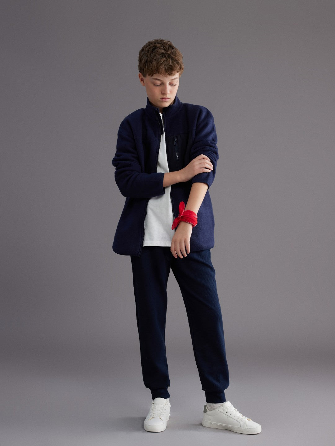 LCW Kids Elasticated Waist Boys Jogger Sweatpants