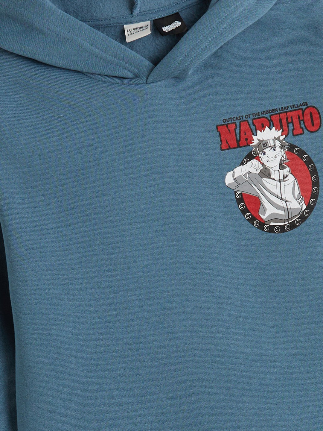 LCW Kids Hooded Naruto Printed Boys Sweatshirt