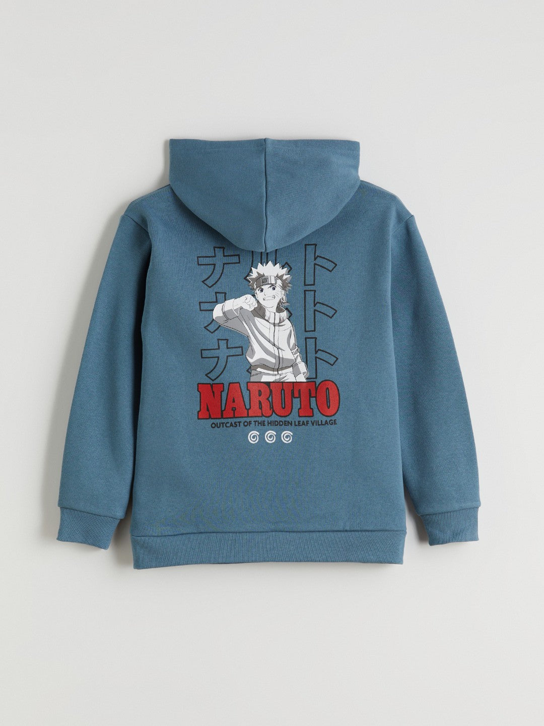 LCW Kids Hooded Naruto Printed Boys Sweatshirt