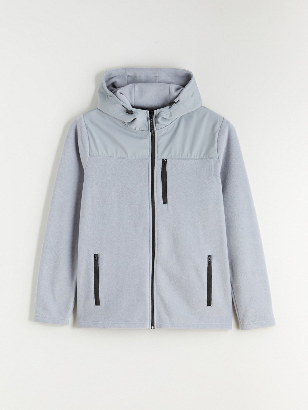 LCW Classic Hooded Fleece Men Zip-Up Sweatshirt