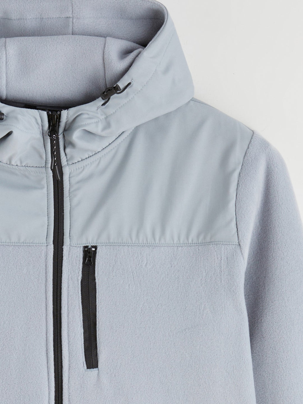 LCW Classic Hooded Fleece Men Zip-Up Sweatshirt