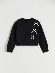 LCW Kids Crew Neck Girls Sweatshirt