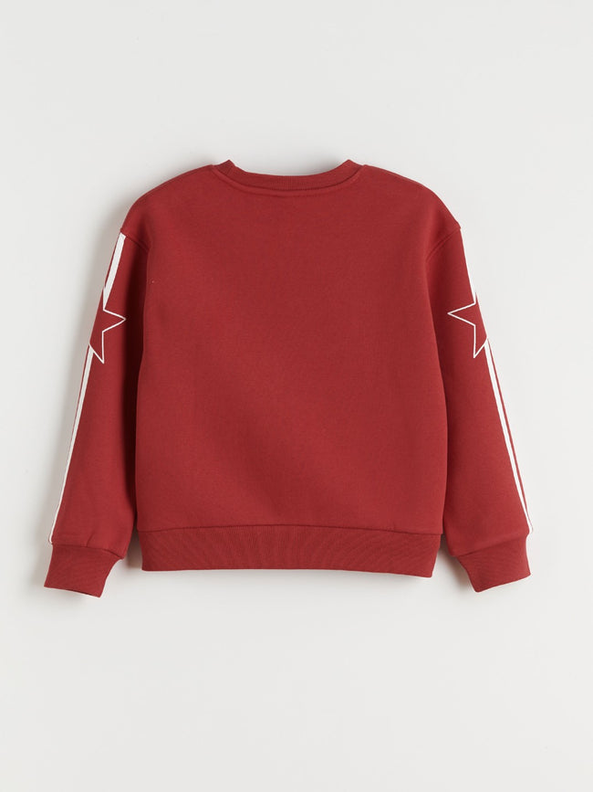 LCW Kids Crew Neck Tokyo Printed Girls Sweatshirt Main Image