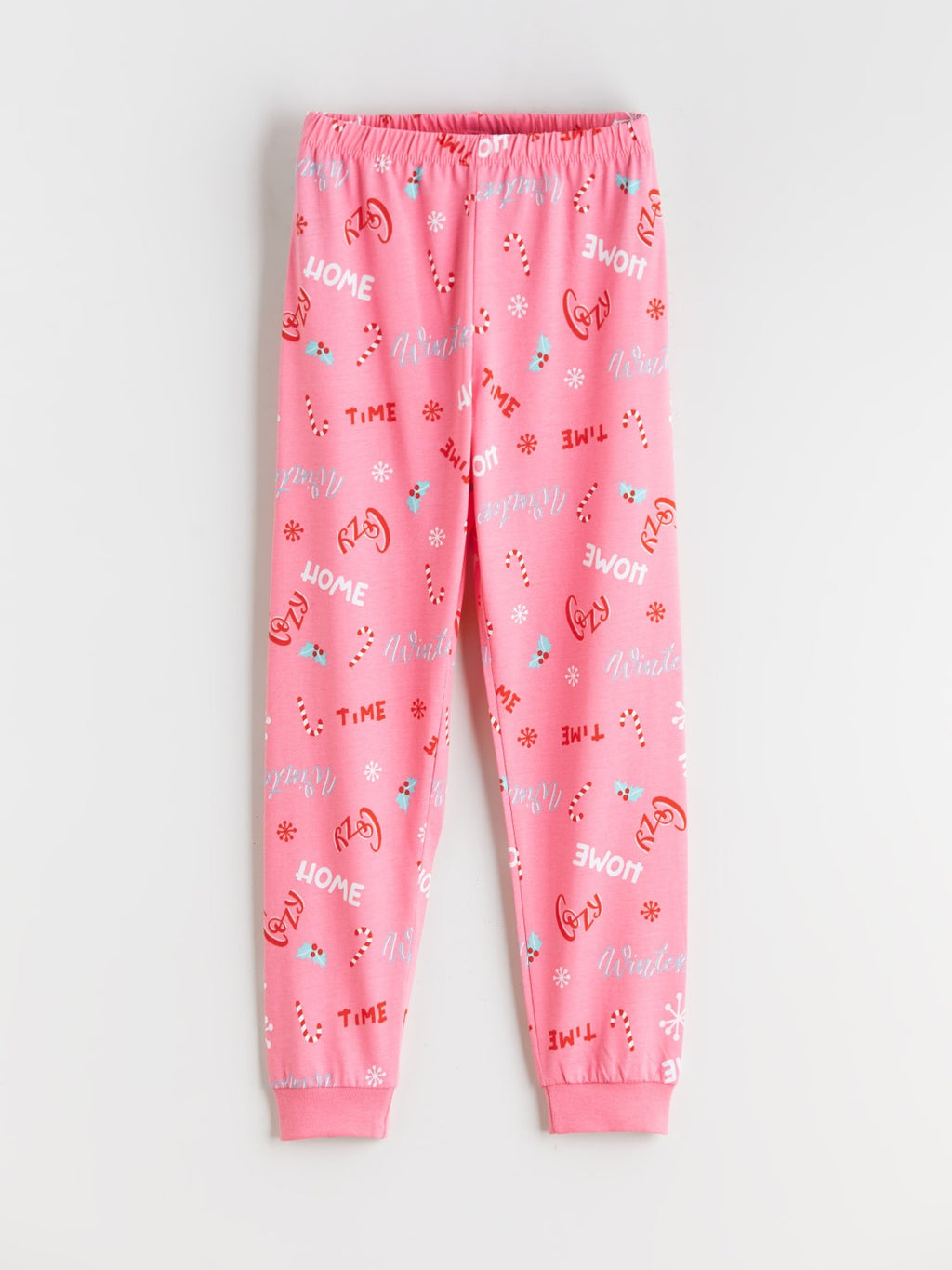 LCW Kids Crew Neck Girls Pyjama Set