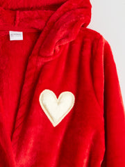 LCW Kids Hooded Girls Plush Robe