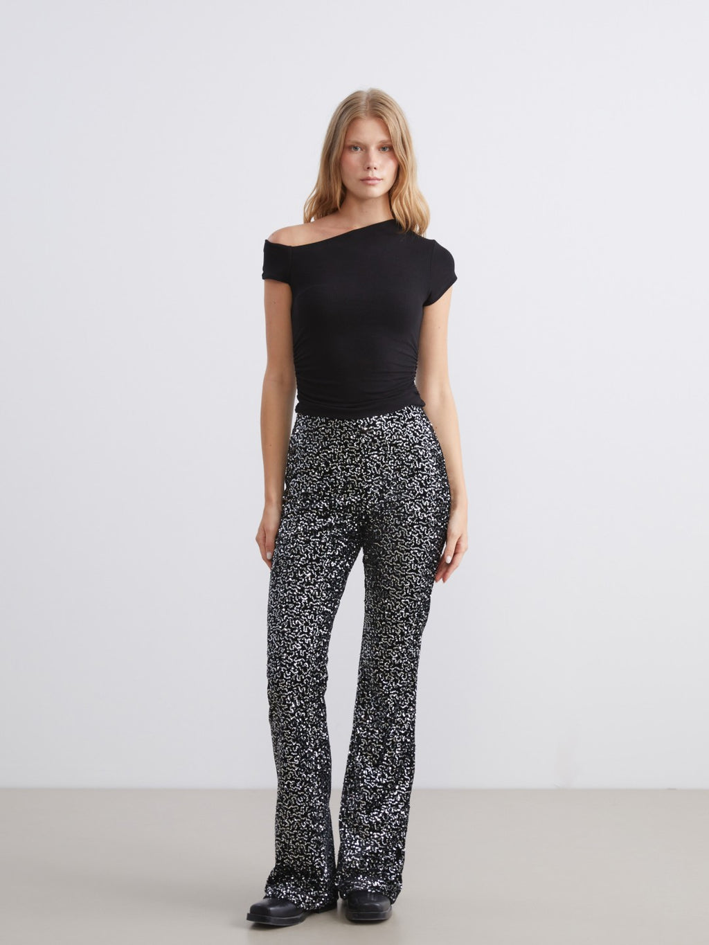 Xside Flare Sequined Women Trousers