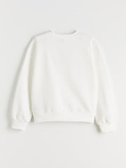 LCW Kids Crew Neck GirlS Thick Sweatshirt, Pack Of 2