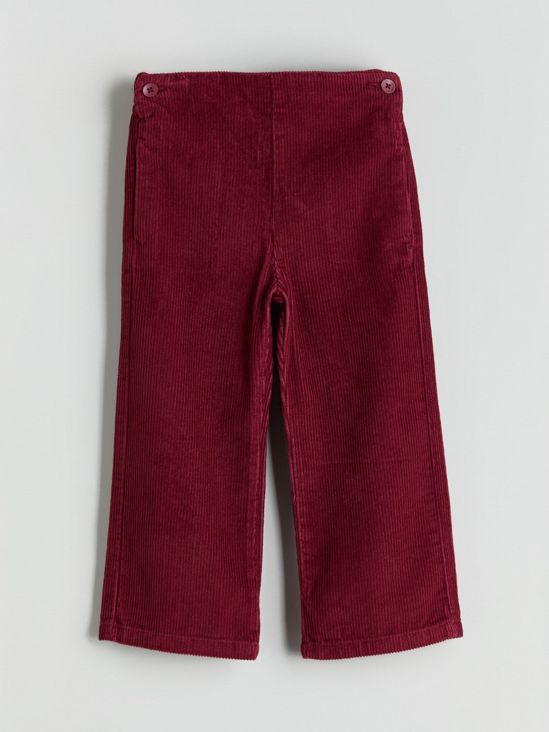 LCW Kids Wide Leg Girls Velvet Trousers
