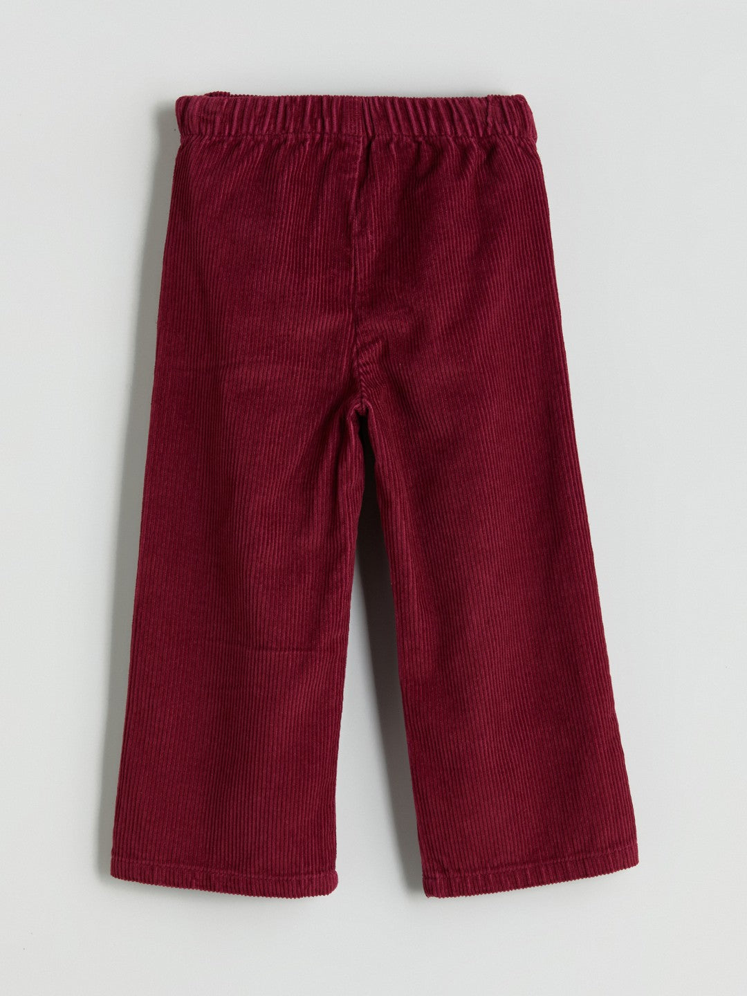 LCW Kids Wide Leg Girls Velvet Trousers