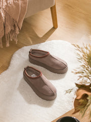 LCW Steps Suede Look Women Home Shoes