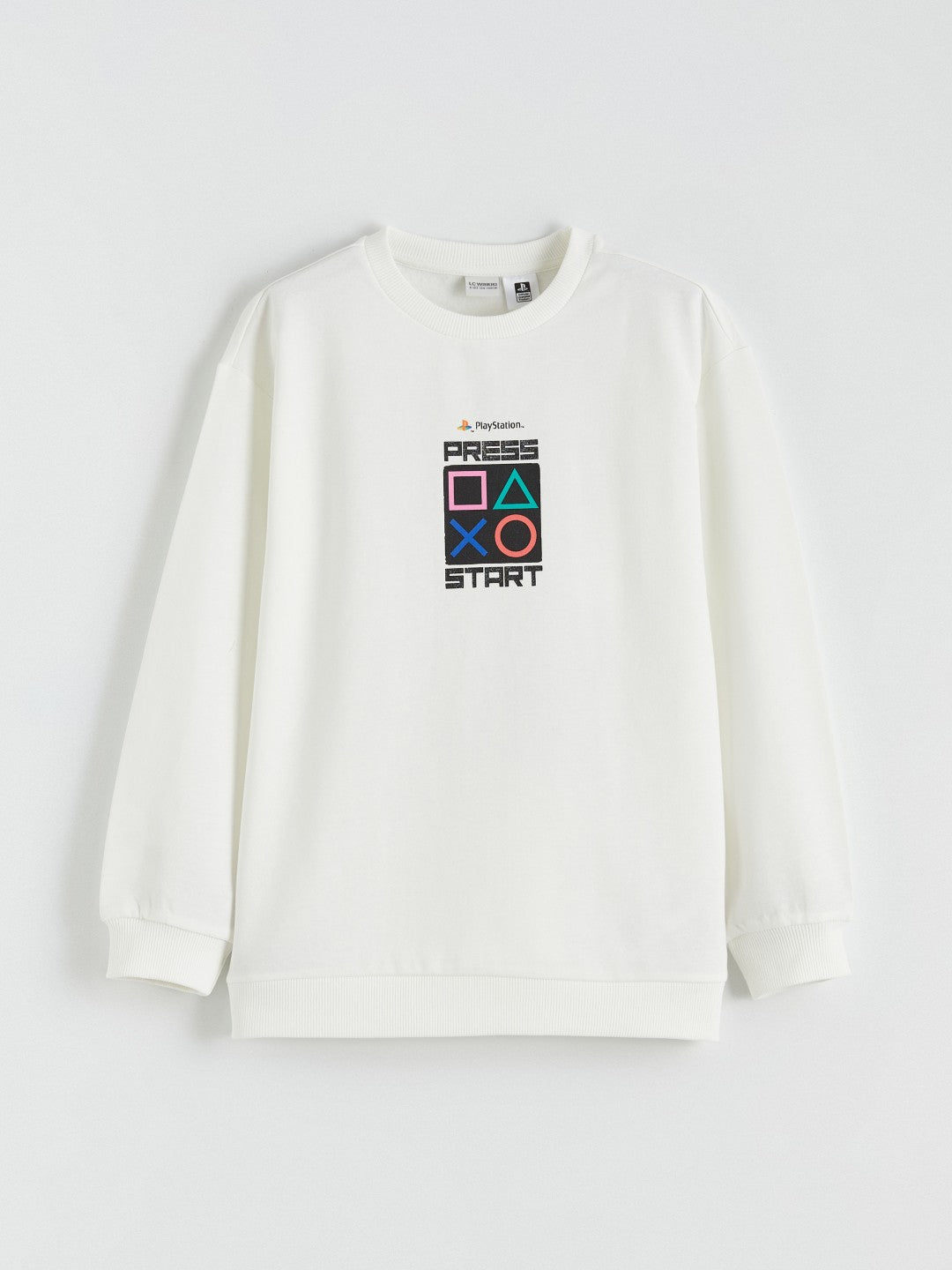 LCW Kids Boy Ecru Sweatshirt