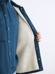 Xside Relaxed Fit Long Sleeve Men Shirt Jacket