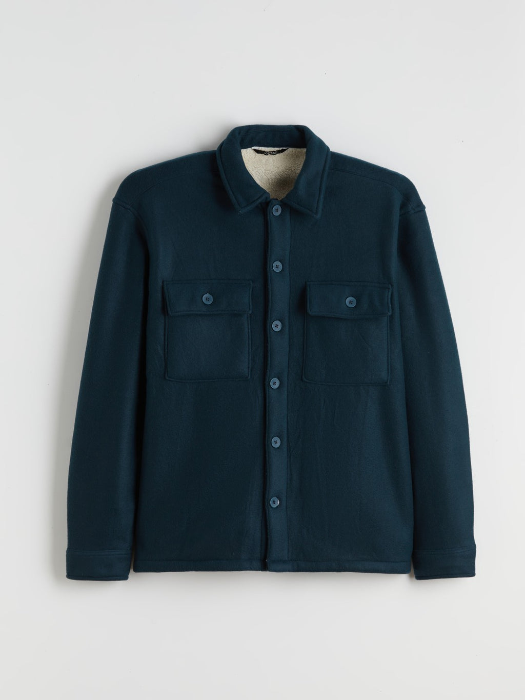 Xside Relaxed Fit Long Sleeve Men Shirt Jacket